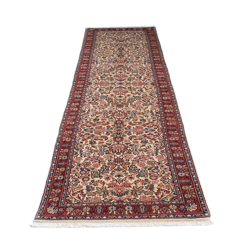 Løber Persisk tæppe - Bijar - 292 x 76 cm - beige