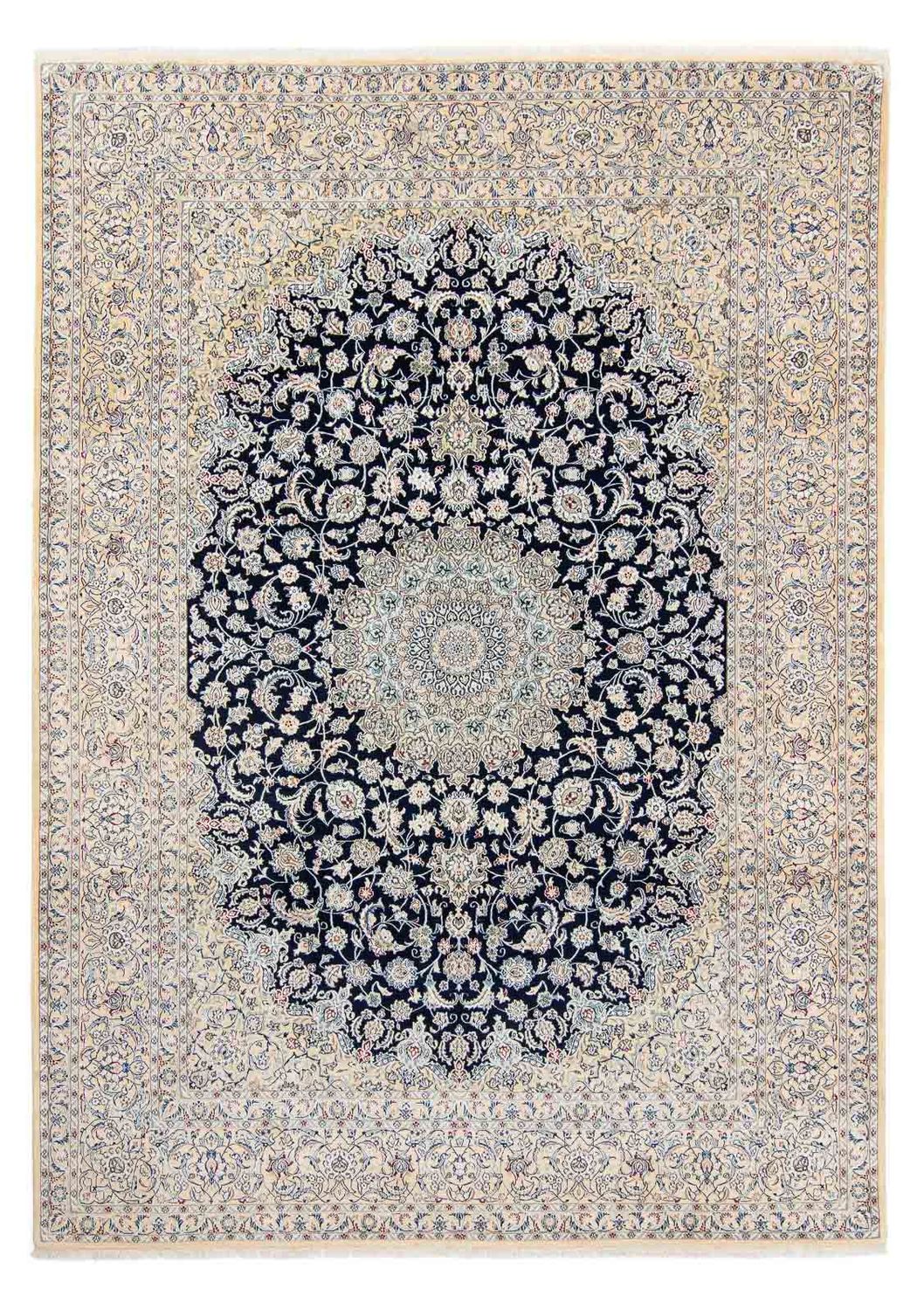 Persisk tæppe - Nain - Premium - 346 x 265 cm - beige