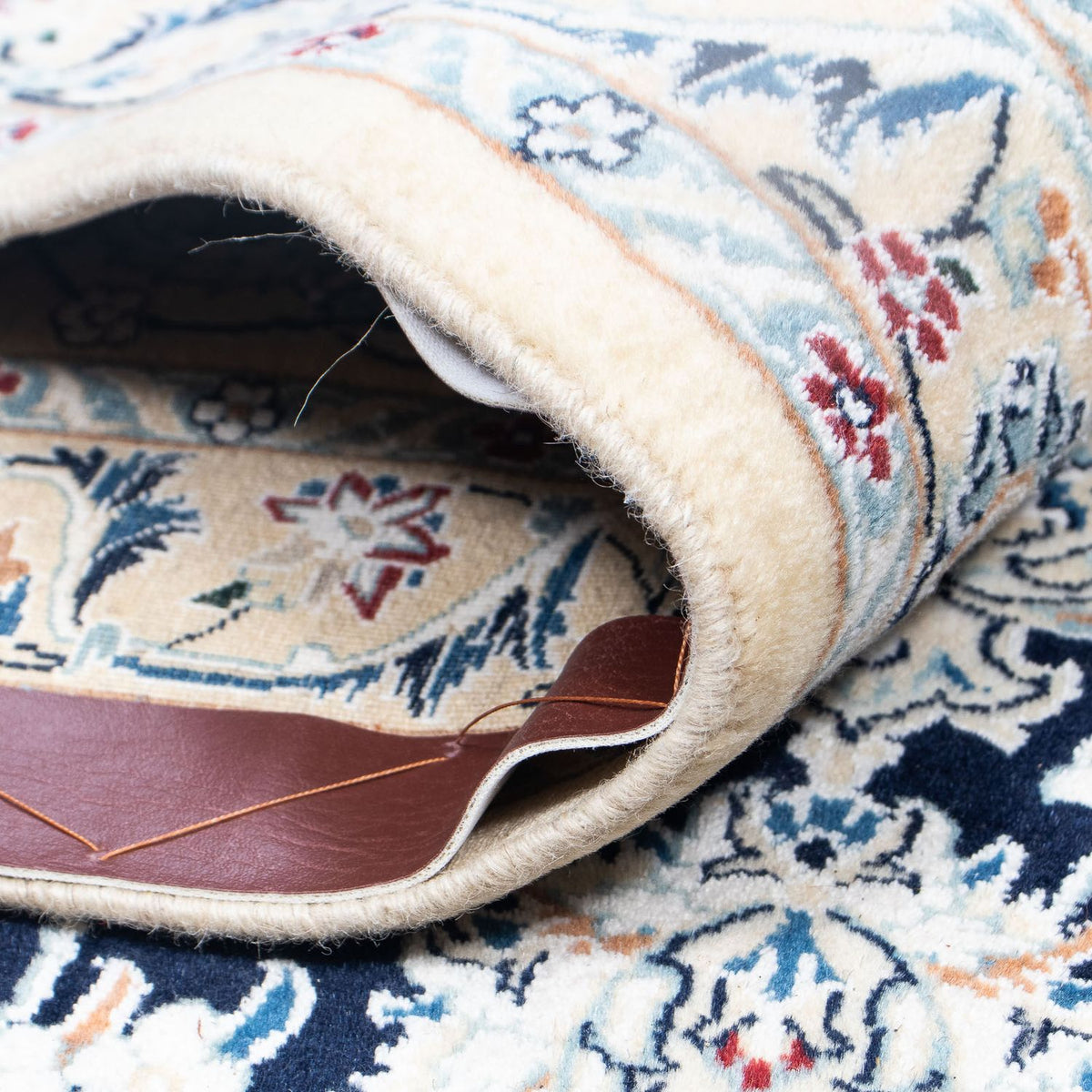 Persisk tæppe - Nain - Premium - 346 x 265 cm - beige