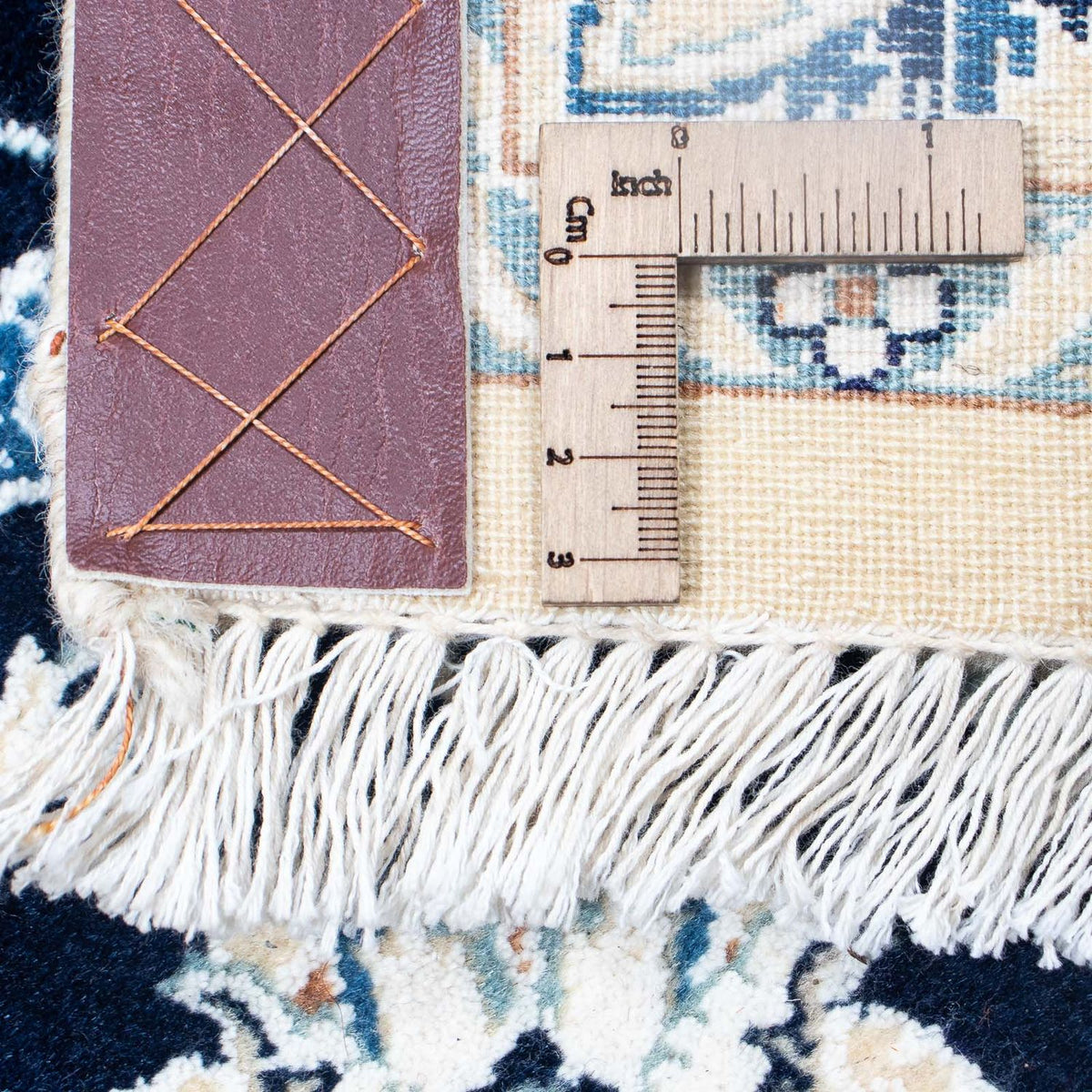 Persisk tæppe - Nain - Premium - 346 x 265 cm - beige