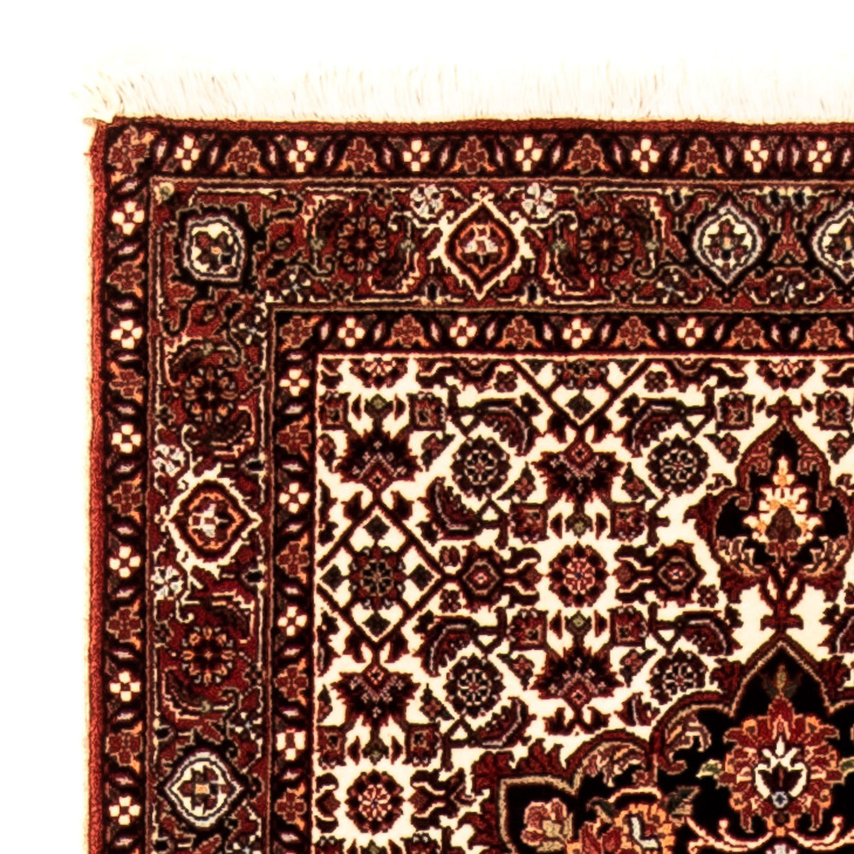 Løber Persisk tæppe - Bijar - 248 x 70 cm - beige