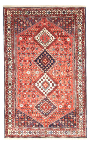 Persisk tæppe - Nomadisk - 225 x 150 cm - rød