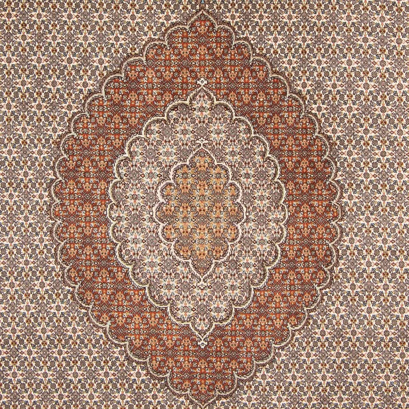 Persisk tæppe - Tabriz - 312 x 196 cm - lys brun