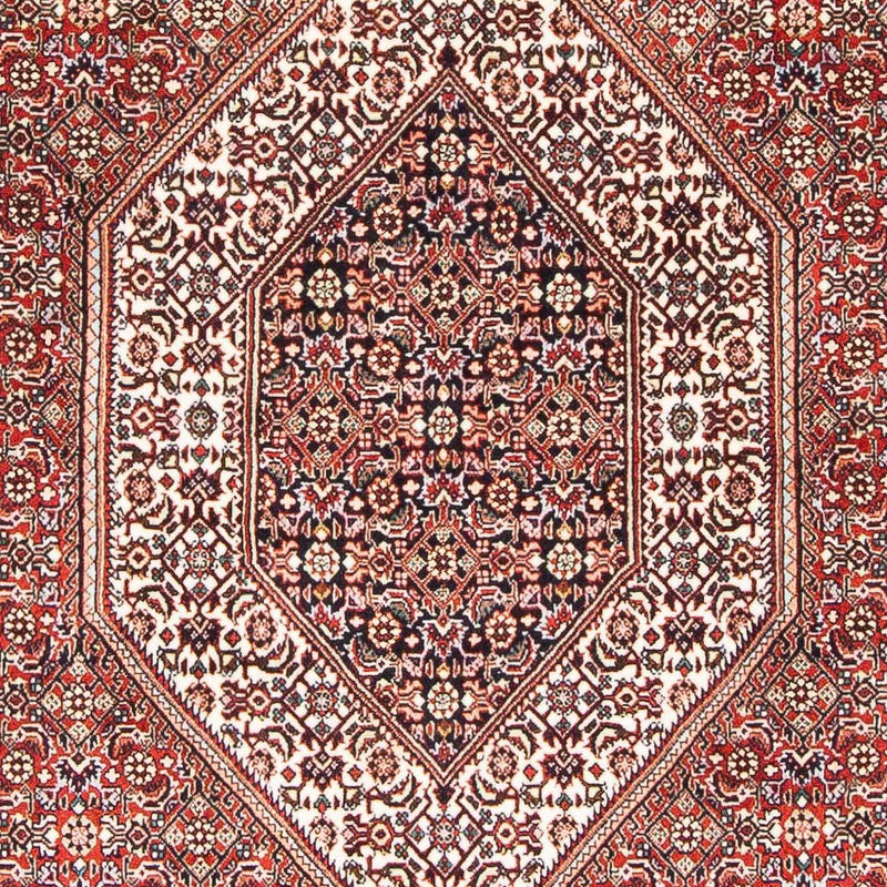 Løber Persisk tæppe - Bijar - 178 x 107 cm - lysrød