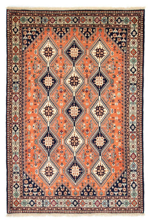 Persisk tæppe - Nomadisk - 226 x 155 cm - laks