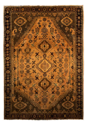 Persisk tæppe - Nomadisk - 300 x 207 cm - brun