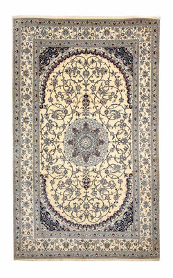 Persisk tæppe - Nain - Premium - 303 x 199 cm - beige