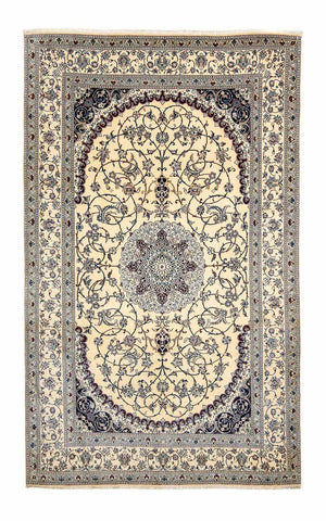 Persisk tæppe - Nain - Premium - 303 x 199 cm - beige