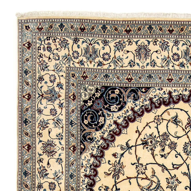 Persisk tæppe - Nain - Premium - 303 x 199 cm - beige