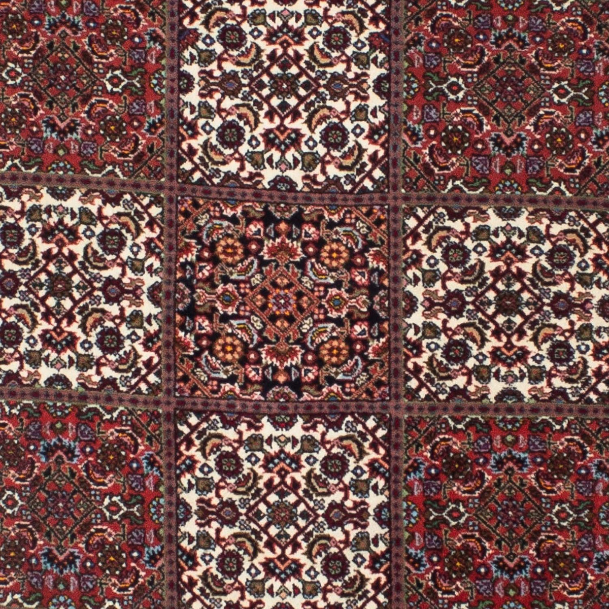 Løber Persisk tæppe - Bijar - 293 x 100 cm - flerfarvet