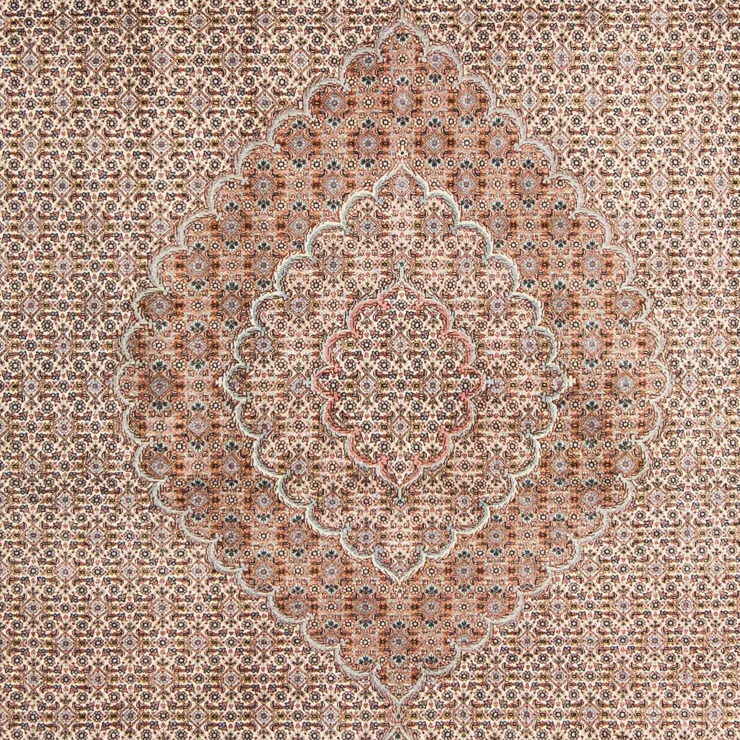 Persisk tæppe - Tabriz - 293 x 202 cm - lys brun