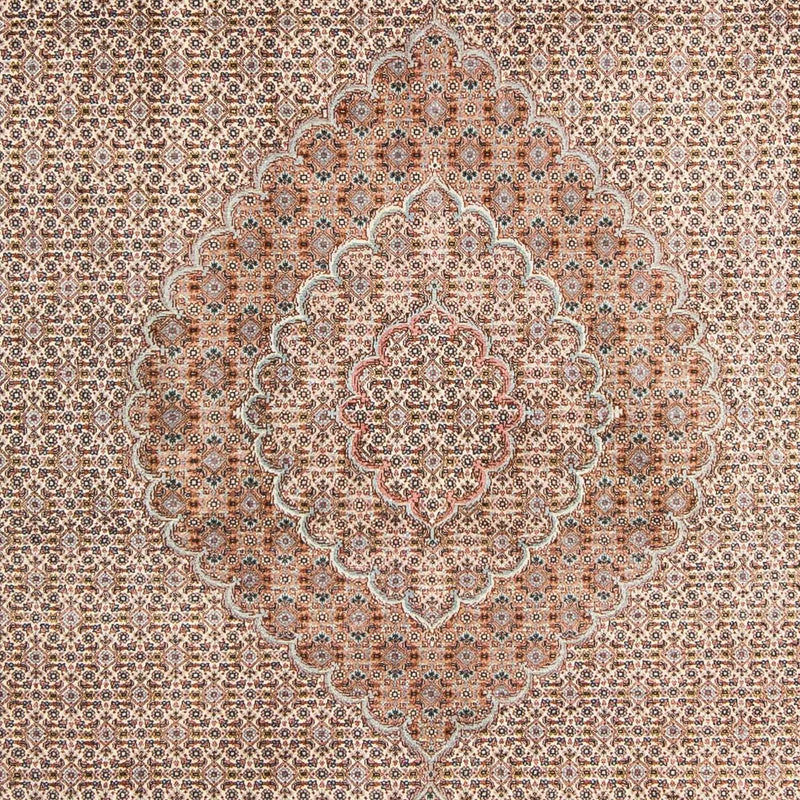 Persisk tæppe - Tabriz - 293 x 202 cm - lys brun