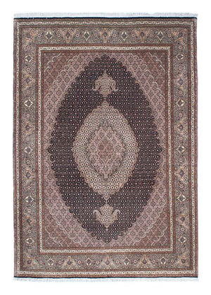 Persisk tæppe - Tabriz - 209 x 152 cm - lys brun