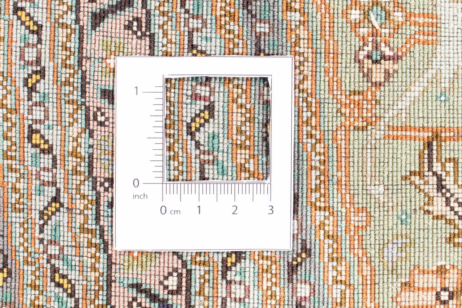 Persisk tæppe - Tabriz - Royal rundt  - 195 x 195 cm - beige
