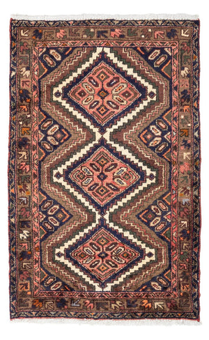 Persisk tæppe - Nomadisk - 120 x 73 cm - lysrød