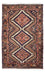 Persisk tæppe - Nomadisk - 120 x 73 cm - lysrød