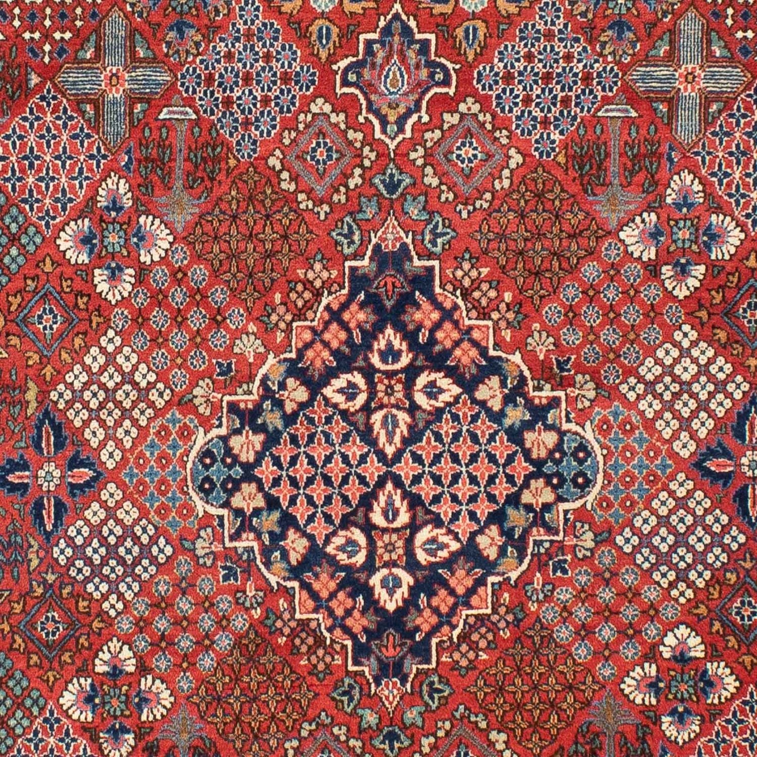 Persisk tæppe - Keshan - 207 x 130 cm - brun