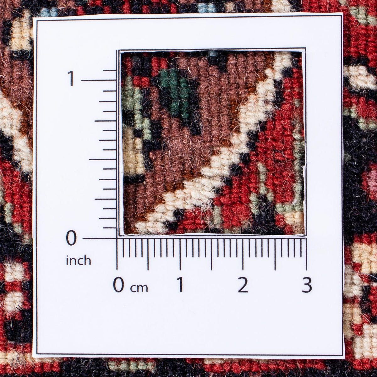 Persisk tæppe - Bijar - 250 x 168 cm - lysrød