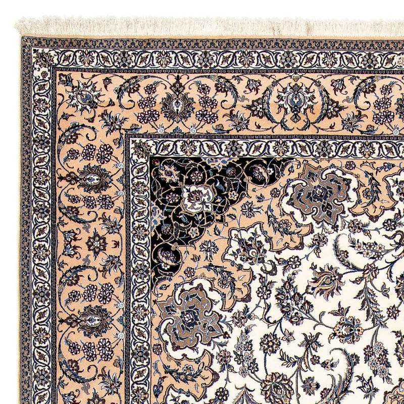 Persisk tæppe - Nain - Premium - 316 x 214 cm - beige