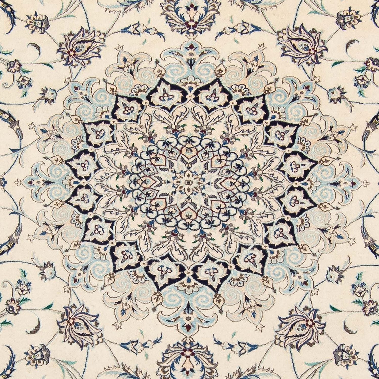Persisk tæppe - Nain - Premium - 343 x 248 cm - beige