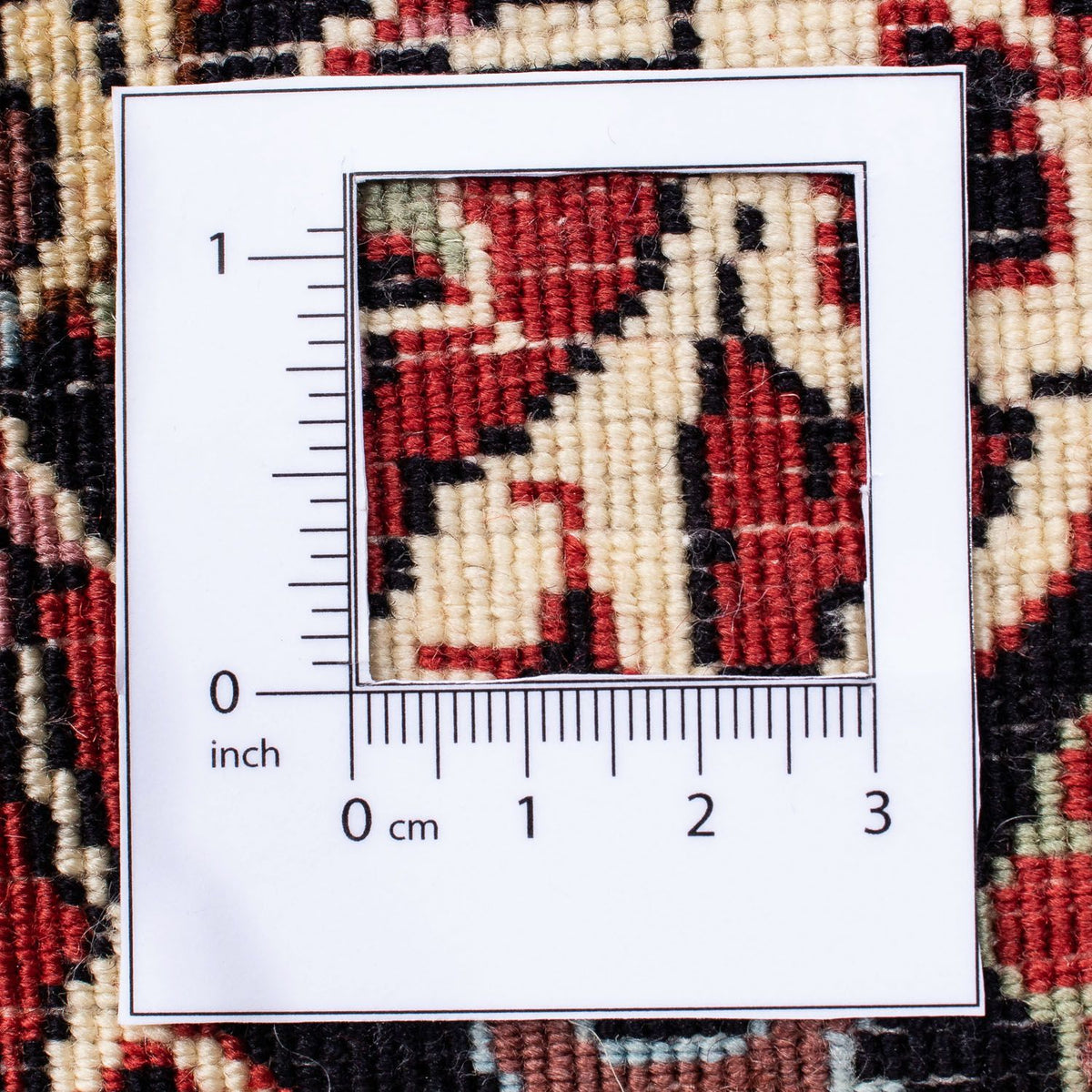 Persisk tæppe - Bijar - 290 x 250 cm - rød