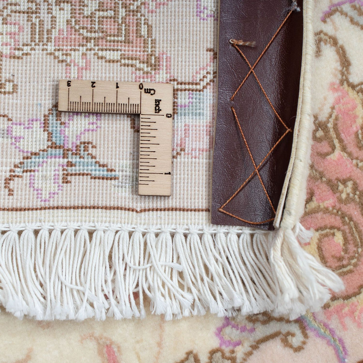 Persisk tæppe - Tabriz - Royal - 92 x 64 cm - beige