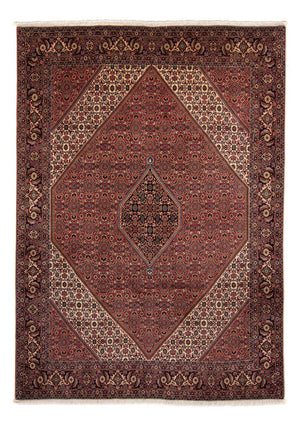 Persisk tæppe - Bijar - 350 x 248 cm - brun