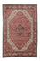 Persisk tæppe - Bijar - 250 x 173 cm - lysrød