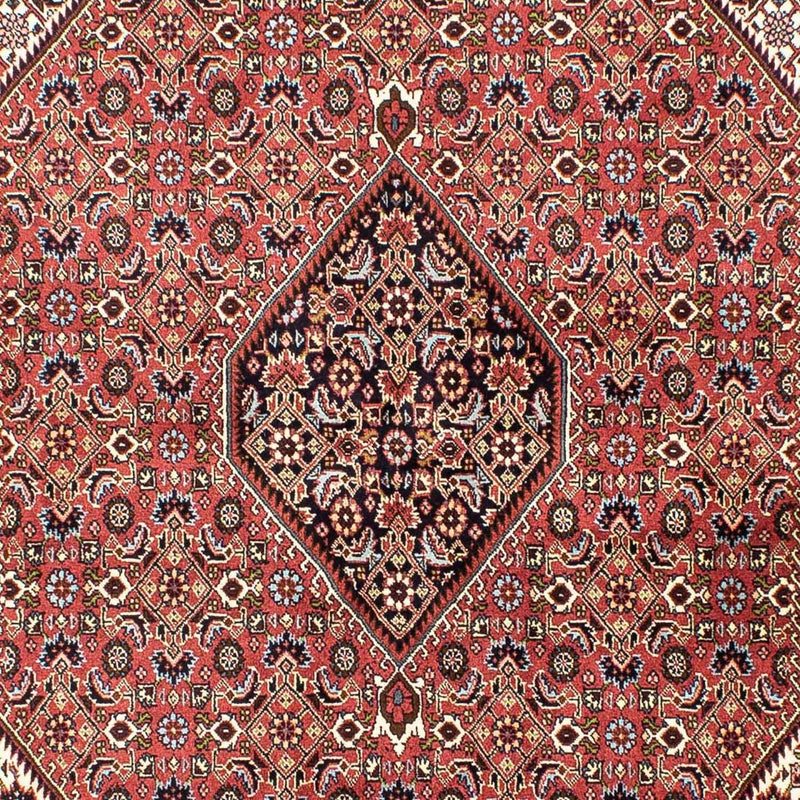 Persisk tæppe - Bijar - 250 x 173 cm - lysrød