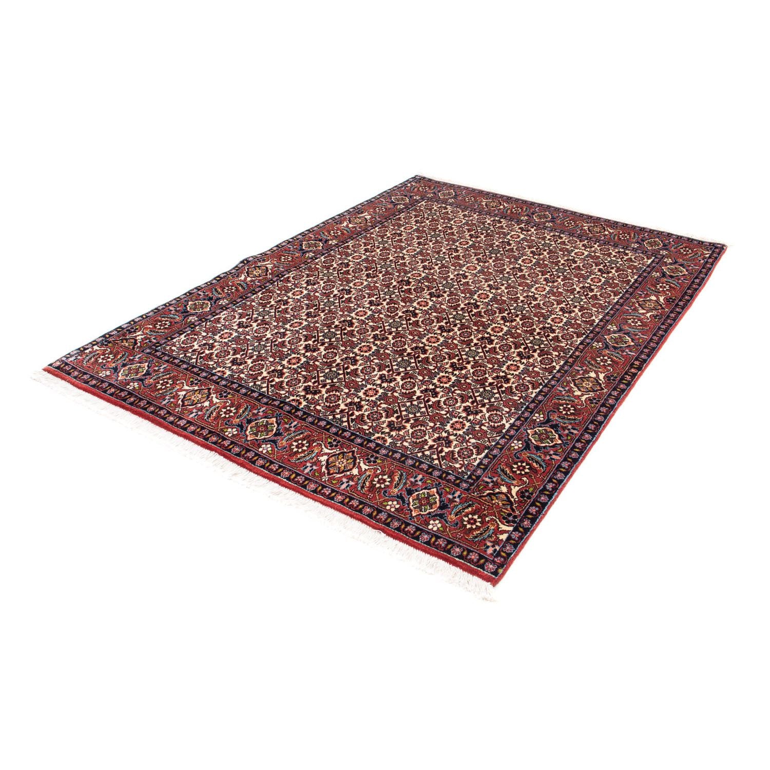 Persisk tæppe - Bijar - 202 x 145 cm - beige