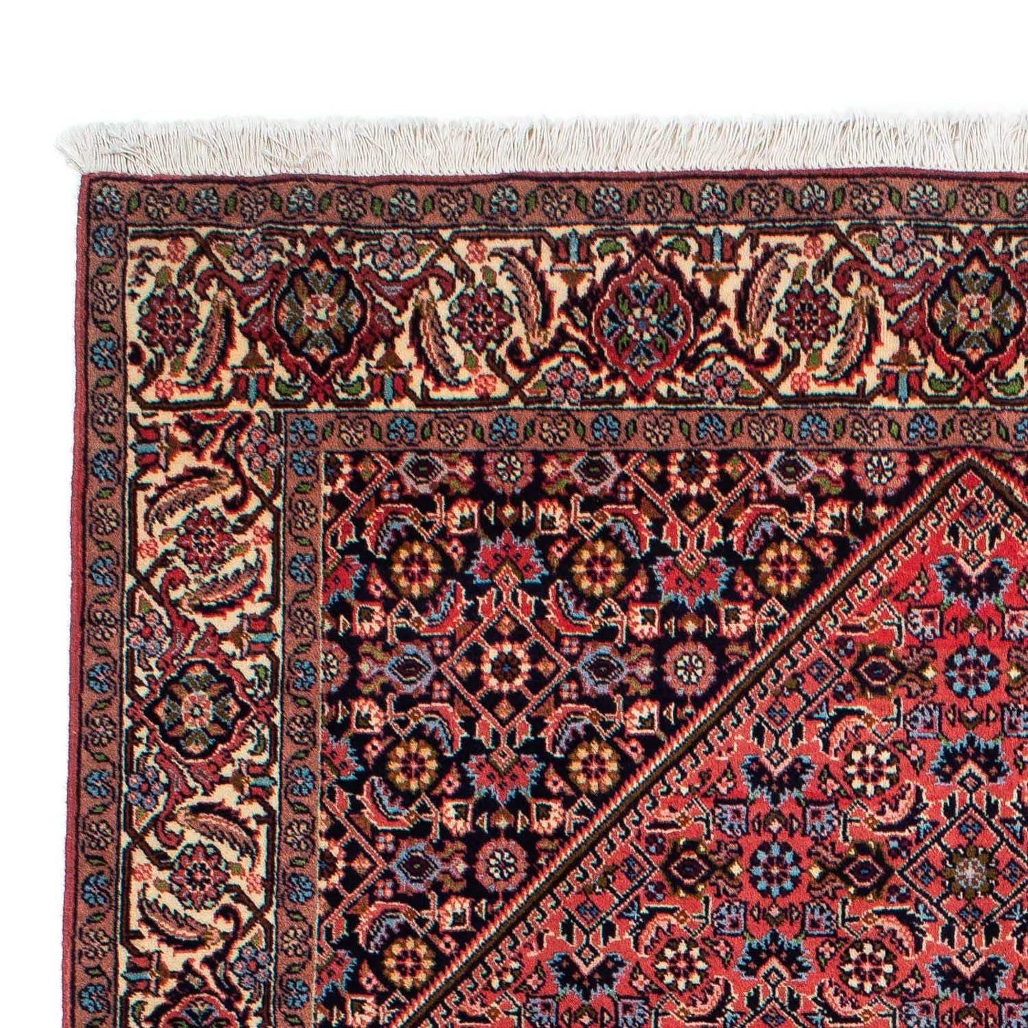 Persisk tæppe - Bijar - 232 x 141 cm - rød