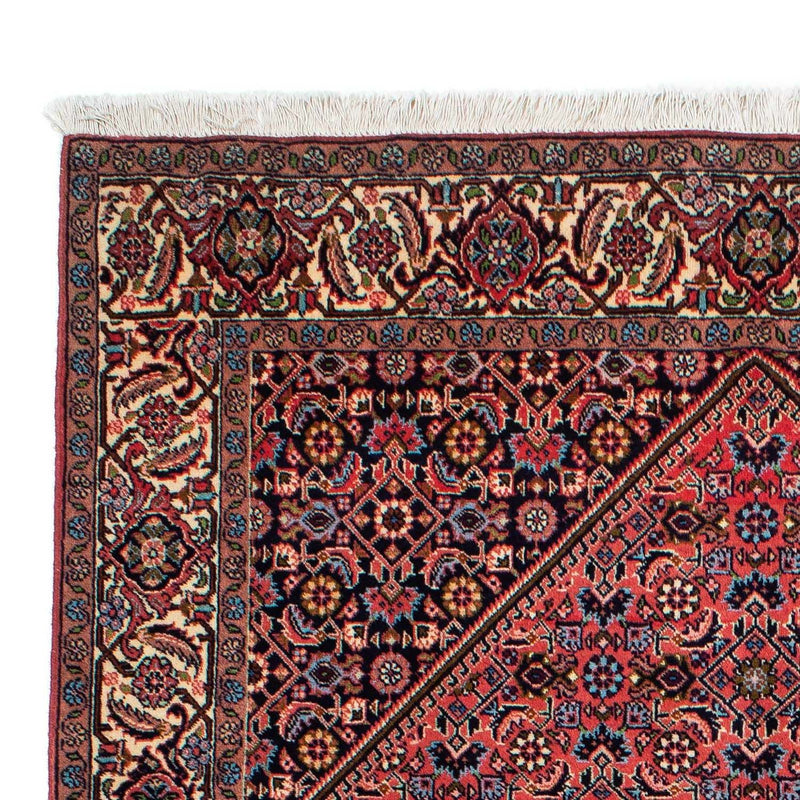 Persisk tæppe - Bijar - 232 x 141 cm - rød