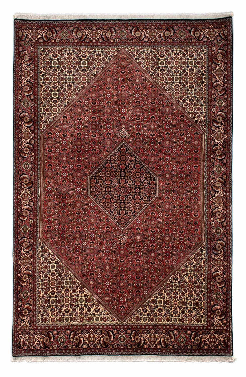 Persisk tæppe - Bijar - 300 x 202 cm - brun