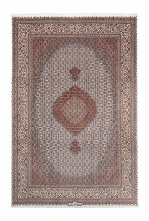 Persisk tæppe - Tabriz - 307 x 202 cm - brun