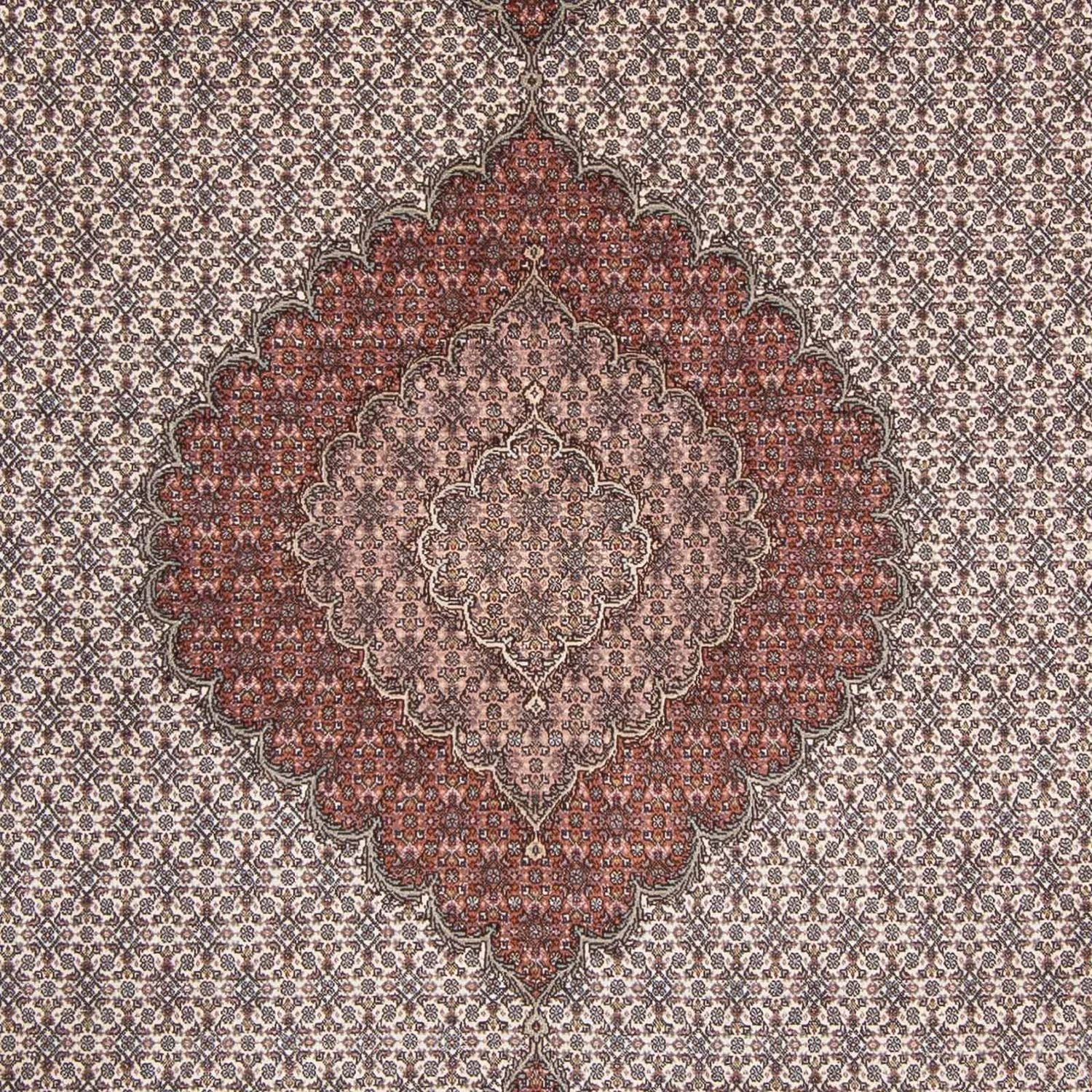 Persisk tæppe - Tabriz - 307 x 202 cm - brun