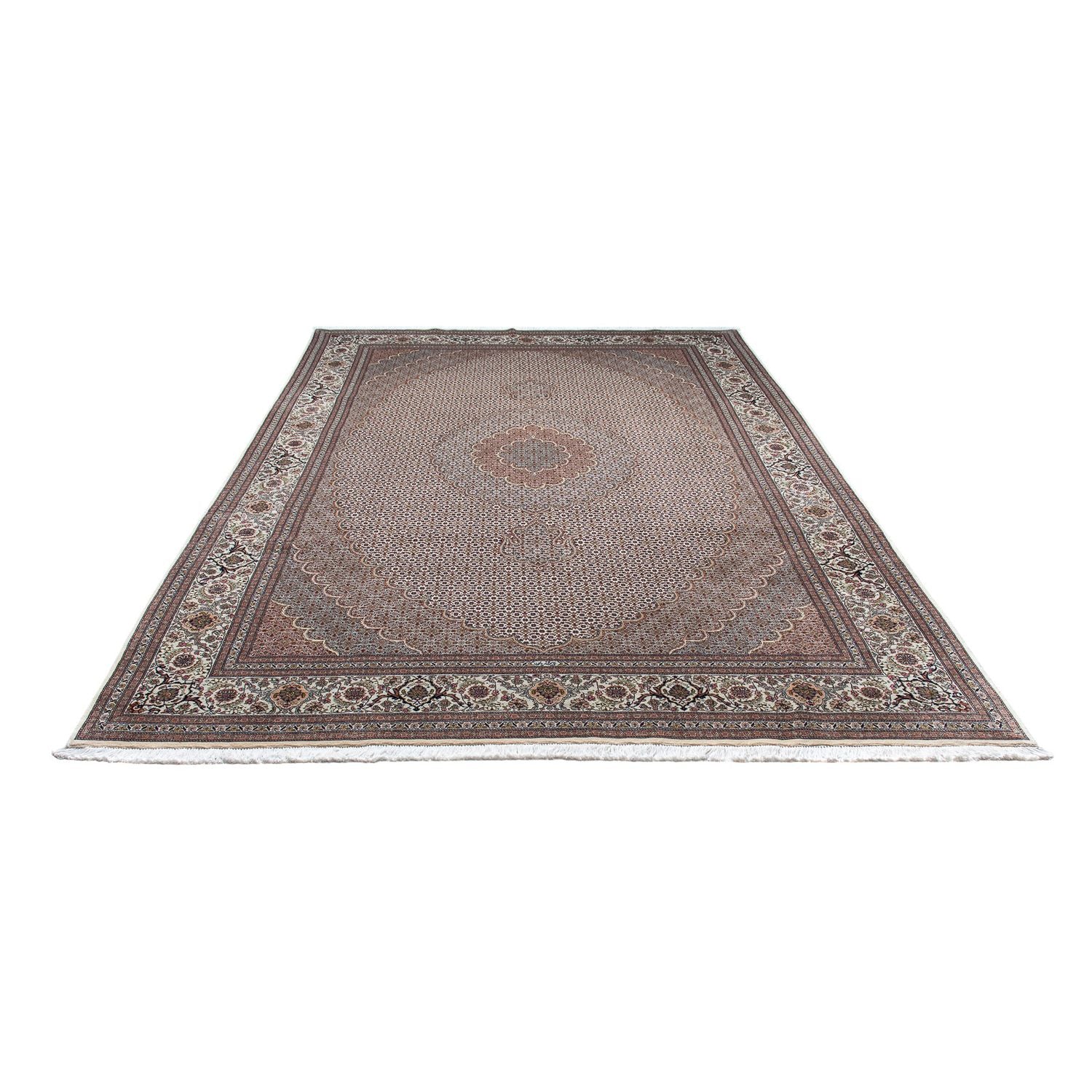Persisk tæppe - Tabriz - 305 x 202 cm - beige