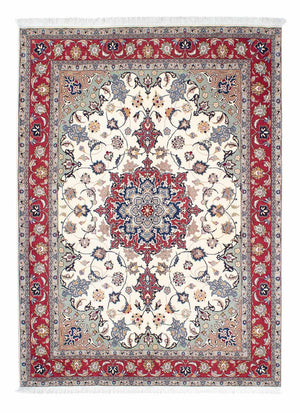Persisk tæppe - Tabriz - Royal - 206 x 154 cm - beige