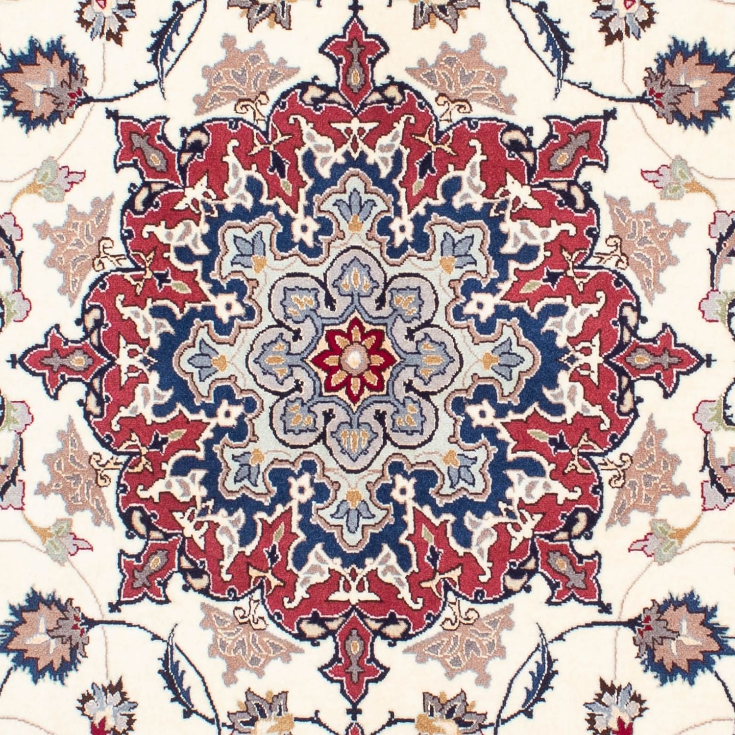 Persisk tæppe - Tabriz - Royal - 206 x 154 cm - beige