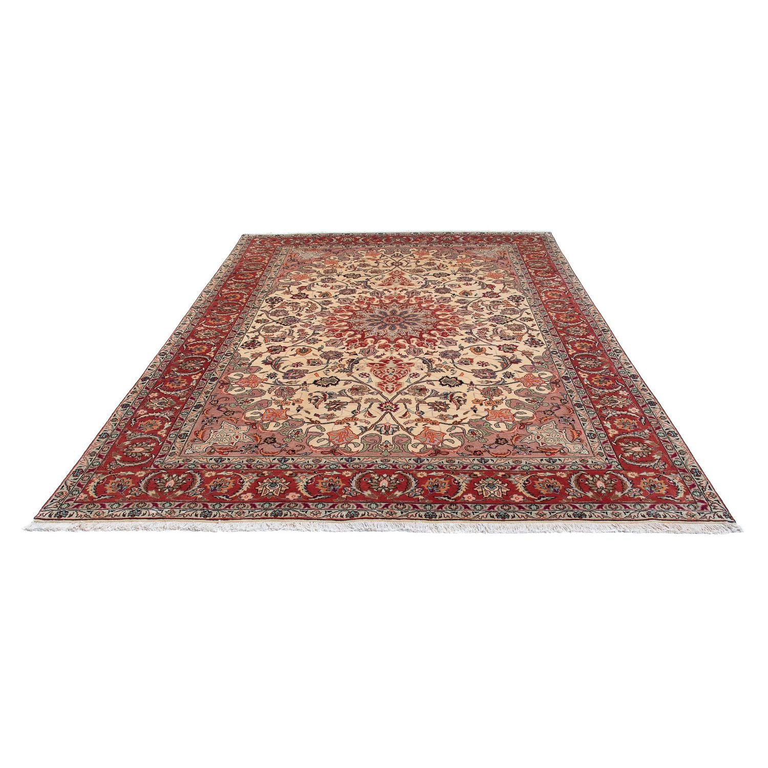 Persisk tæppe - Tabriz - Royal - 295 x 203 cm - beige