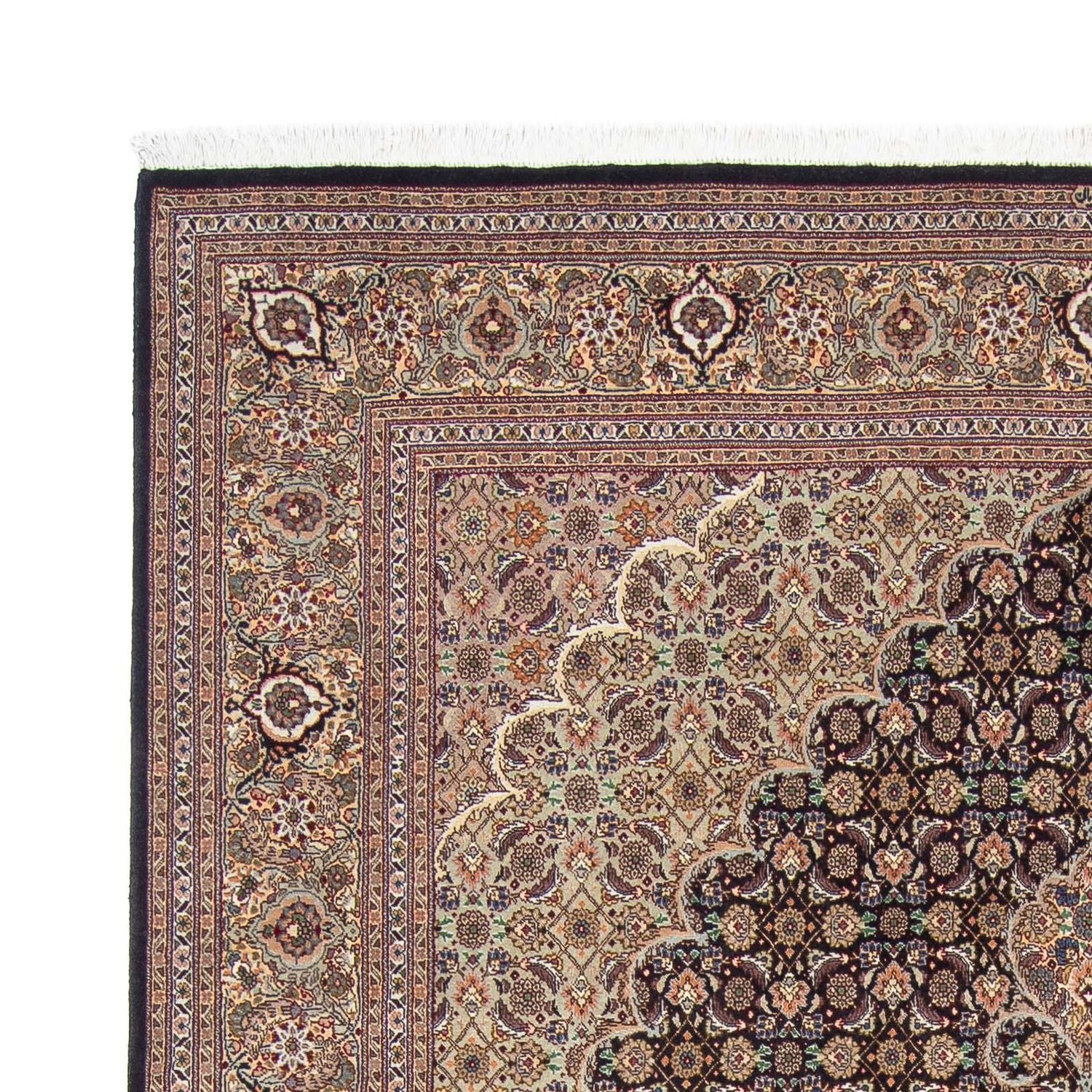Persisk tæppe - Tabriz - 302 x 200 cm - brun