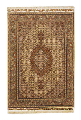 Persisk tæppe - Tabriz - Royal - 154 x 106 cm - beige