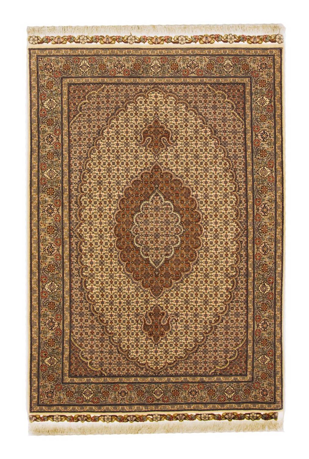 Persisk tæppe - Tabriz - Royal - 154 x 106 cm - beige