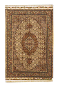Persisk tæppe - Tabriz - Royal - 154 x 106 cm - beige