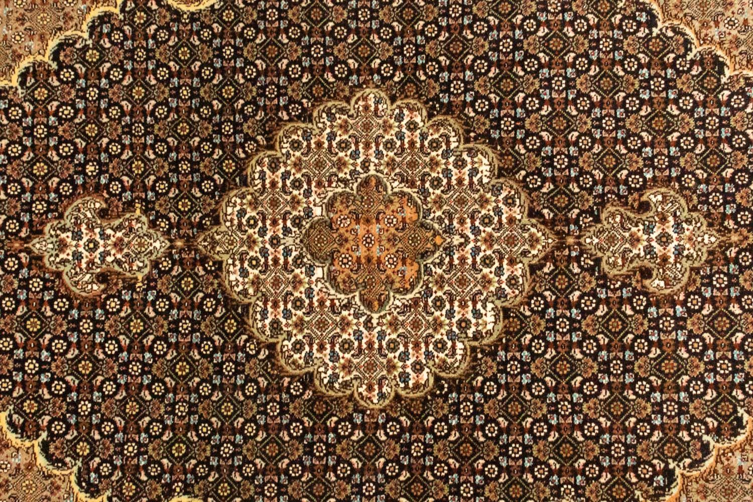 Persisk tæppe - Tabriz - Royal - 150 x 105 cm - mørkeblå