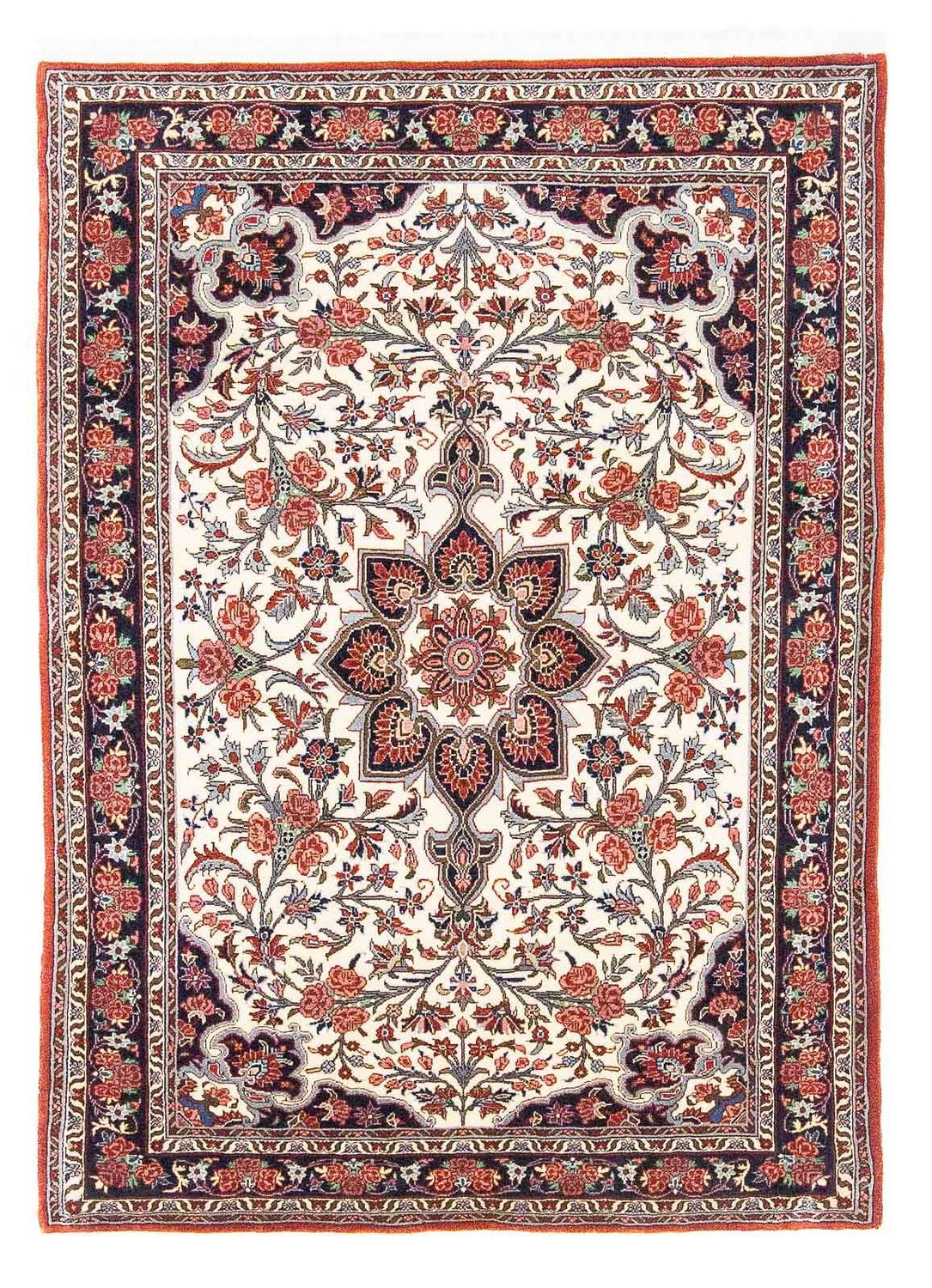 Persisk tæppe - Bijar - 157 x 112 cm - beige