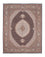 Persisk tæppe - Tabriz - 187 x 150 cm - lys brun