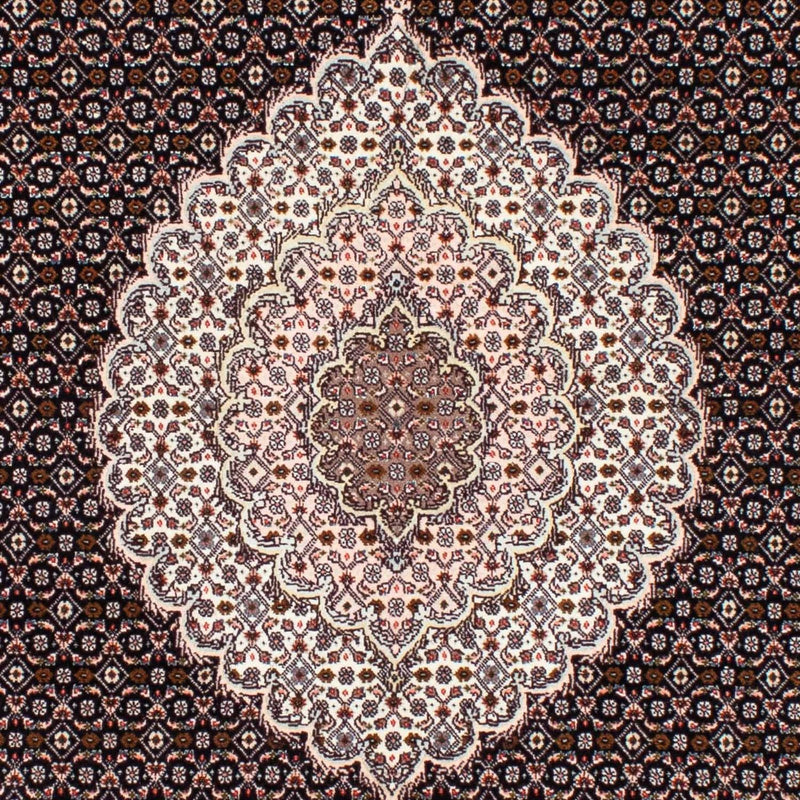 Persisk tæppe - Tabriz - Royal - 208 x 150 cm - lys brun