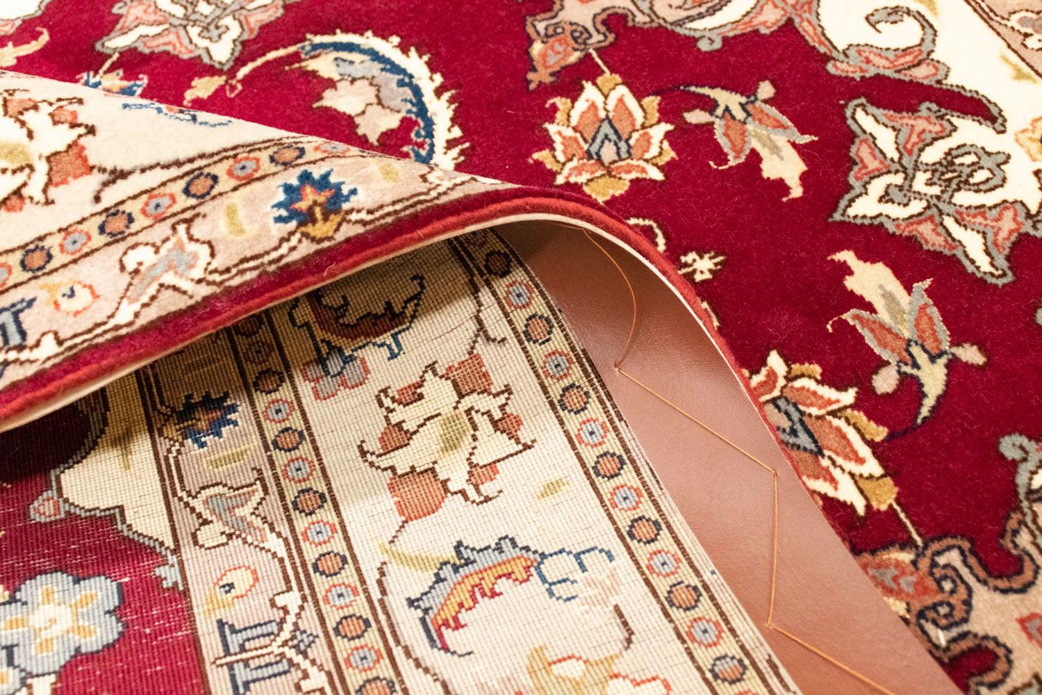 Persisk tæppe - Tabriz - Royal - 150 x 100 cm - rød