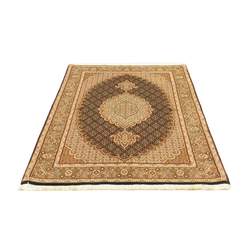 Persisk tæppe - Tabriz - Royal - 155 x 102 cm - mørkeblå