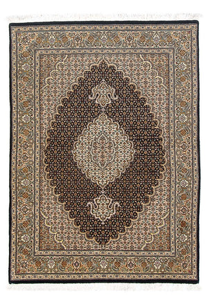 Persisk tæppe - Tabriz - Royal - 148 x 100 cm - mørkeblå